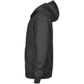 Black - Side - Tee Jays Mens Urban Hooded Hoodie
