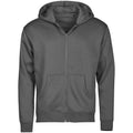 Powder Grey - Front - Tee Jays Mens Urban Hooded Hoodie