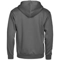 Powder Grey - Back - Tee Jays Mens Urban Hooded Hoodie