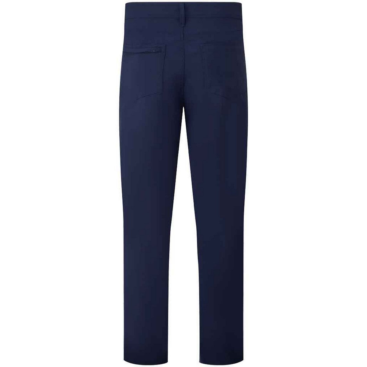 Navy - Back - Premier Unisex Adult Adapt Stretchchecker Trousers