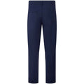 Navy - Back - Premier Unisex Adult Adapt Stretchchecker Trousers