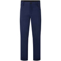 Navy - Front - Premier Unisex Adult Adapt Stretchchecker Trousers