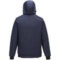 Dark Navy - Back - Portwest Mens WX2 Double Layered Insulated Soft Shell Jacket