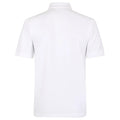 White - Back - Kustom Kit Mens Recycled Regular Polo Shirt