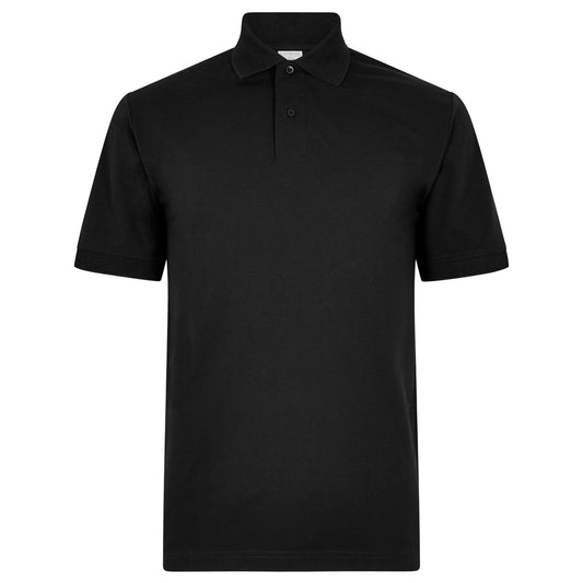 Black - Front - Kustom Kit Mens Recycled Regular Polo Shirt