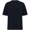 Washed Navy - Back - Native Spirit Mens Oversized T-Shirt
