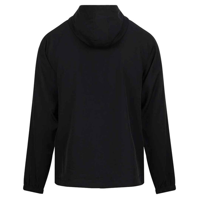 Jet Black - Back - Awdis Mens Active Track Jacket