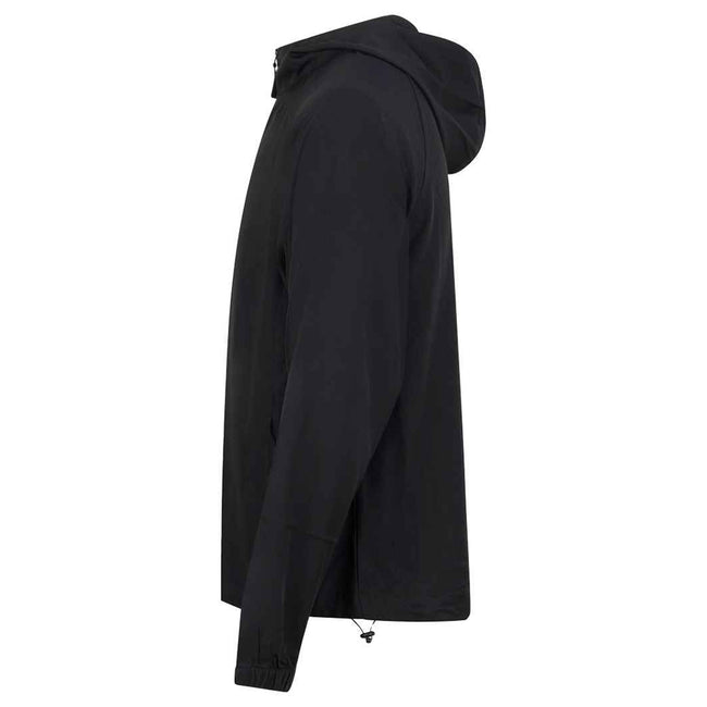 Jet Black - Side - Awdis Mens Active Track Jacket