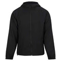 Jet Black - Front - Awdis Mens Active Track Jacket