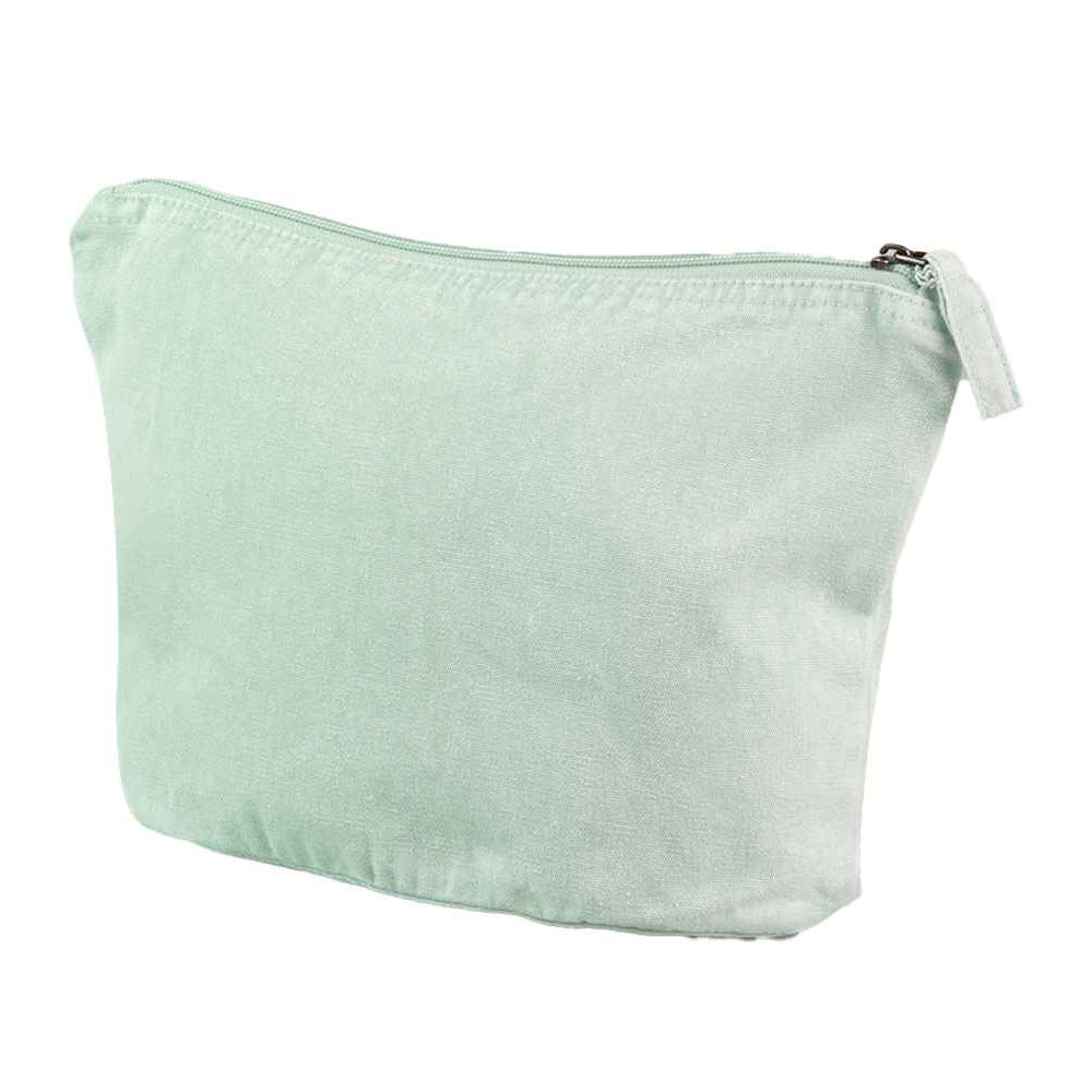Vintage Aqua - Back - Westford Mill Garment Dyed Accessory Bag