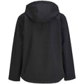 Black - Back - SOLS Womens-Ladies Race Hooded Soft Shell Jacket