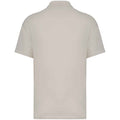 Ivory - Back - Native Spirit Mens Pique Drop Shoulder Polo Shirt