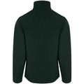 Bottle Green - Back - PRO RTX Mens 2 Layer Soft Shell Jacket