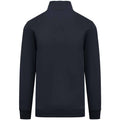 Navy - Back - Native Spirit Mens Quarter Zip Sweatshirt