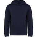 Navy - Front - Native Spirit Childrens-Kids Hoodie