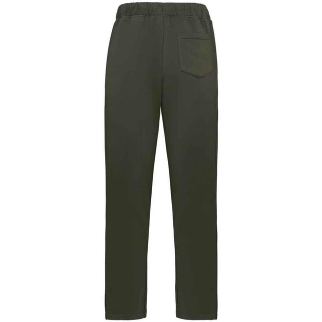 Organic Khaki - Back - Native Spirit Unisex Adult Loose Jogging Bottoms