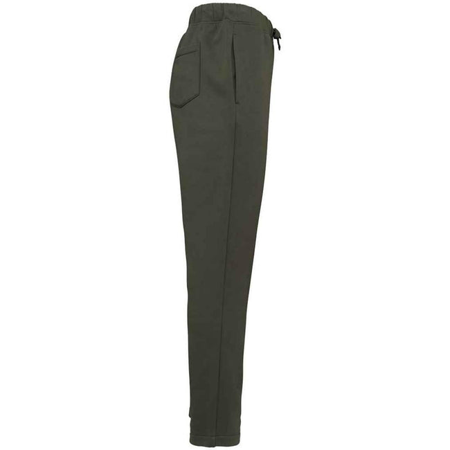 Organic Khaki - Side - Native Spirit Unisex Adult Loose Jogging Bottoms