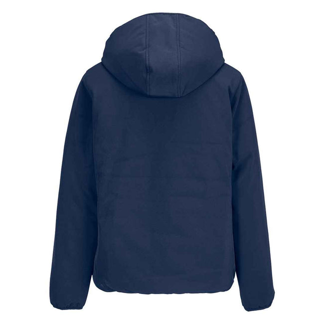 Abyss Blue - Back - SOLS Womens-Ladies Falcon Padded Soft Shell Jacket