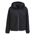 Black - Front - SOLS Womens-Ladies Falcon Padded Soft Shell Jacket