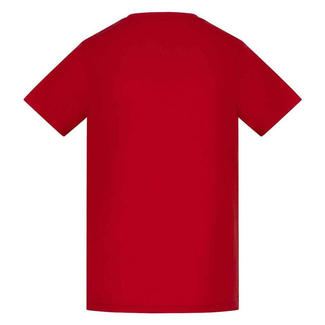 Fire Red - Back - Awdis Childrens-Kids T-Shirt