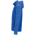 Royal Blue - Side - SOLS Mens Race Hooded Soft Shell Jacket