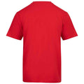 Fire Red - Back - Awdis Unisex Adult Cotton T-Shirt