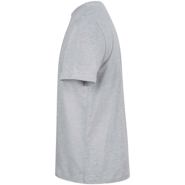 Heather Grey - Side - Awdis Unisex Adult Cotton T-Shirt