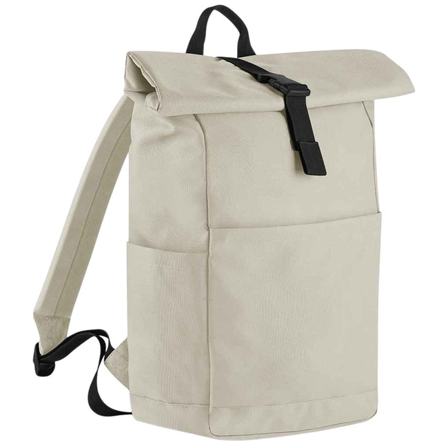 Natural Stone - Back - Bagbase Premium Roll Top Recycled Backpack