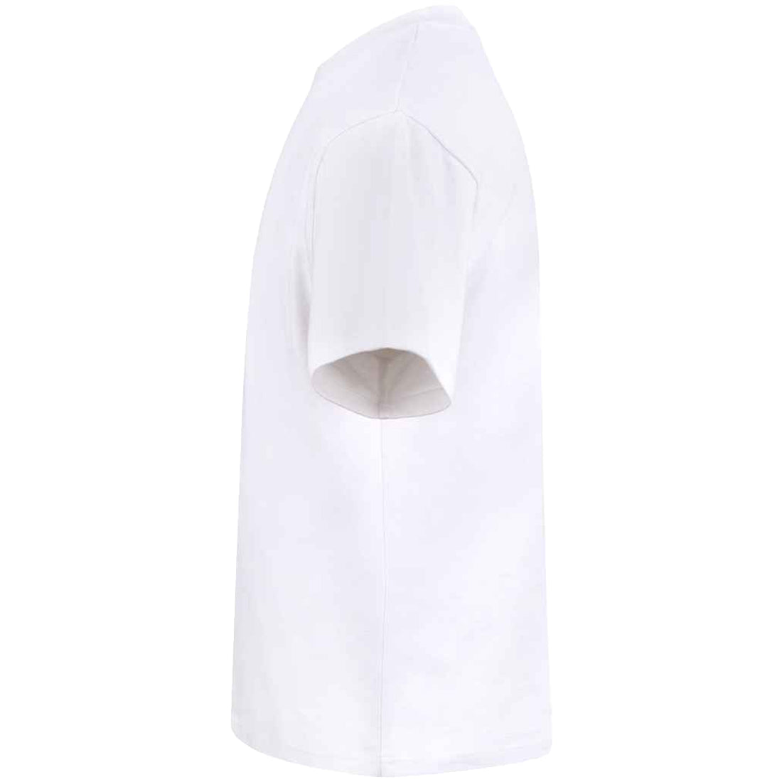 White - Side - Awdis Mens Signature Plain Heavyweight T-Shirt