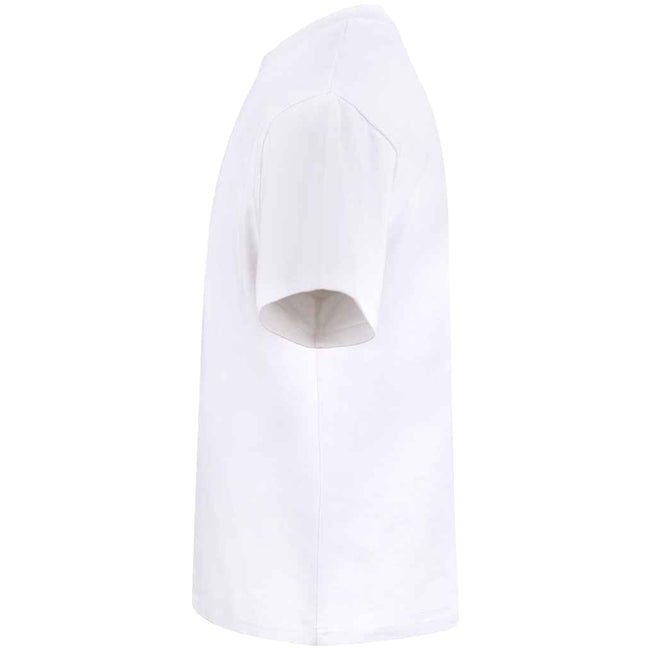 White - Side - Awdis Mens Signature Plain Heavyweight T-Shirt