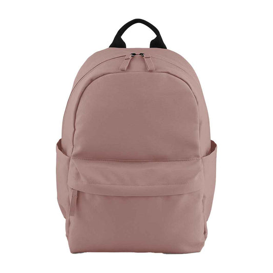Rose - Front - Bagbase Premium Mini Recycled Backpack