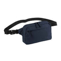 Navy - Front - Bagbase Premium Recycled Crossbody Bag