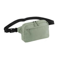 Dusty Green - Front - Bagbase Premium Recycled Crossbody Bag