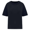Washed Navy - Front - Native Spirit Womens-Ladies Washed T-Shirt