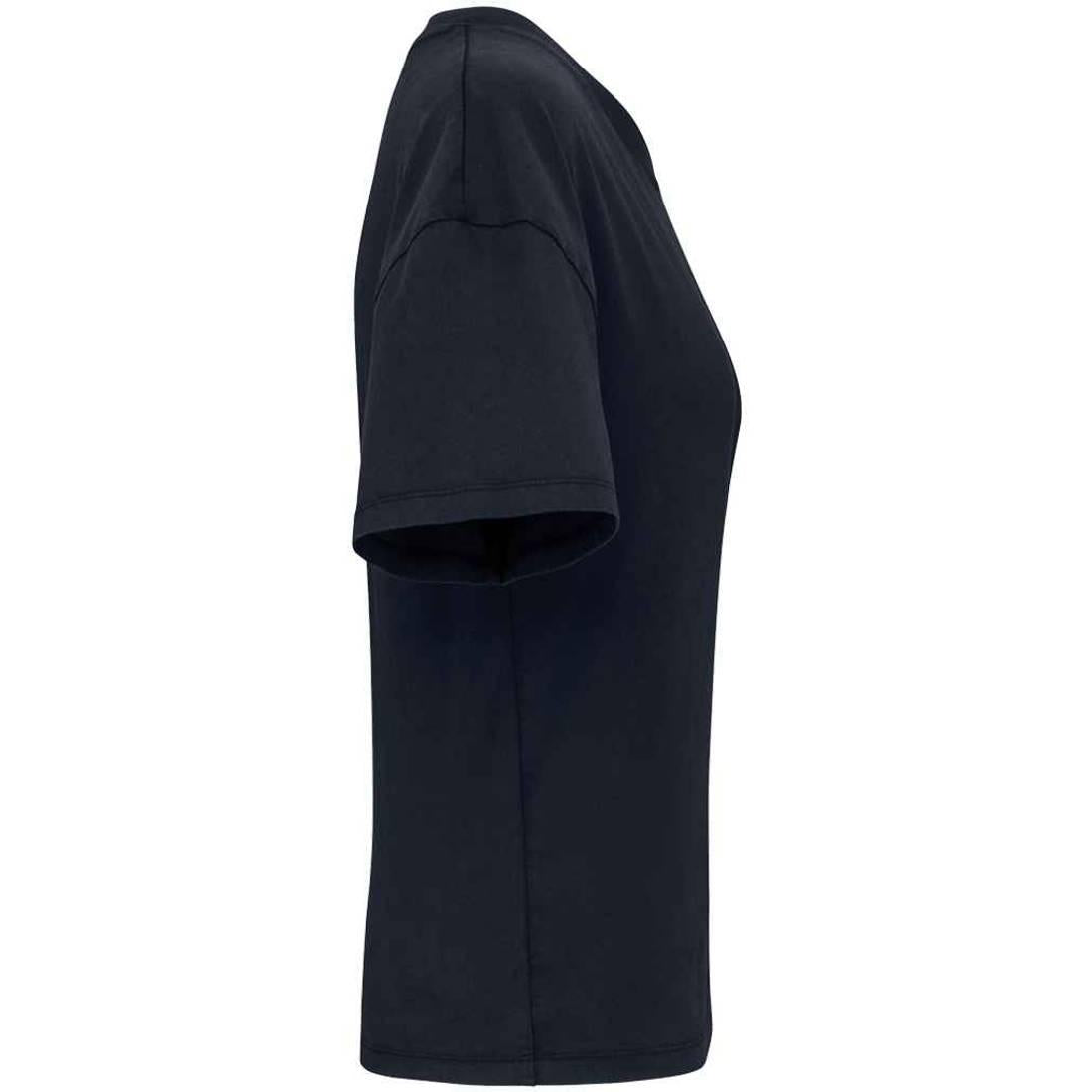 Washed Navy - Side - Native Spirit Womens-Ladies Washed T-Shirt