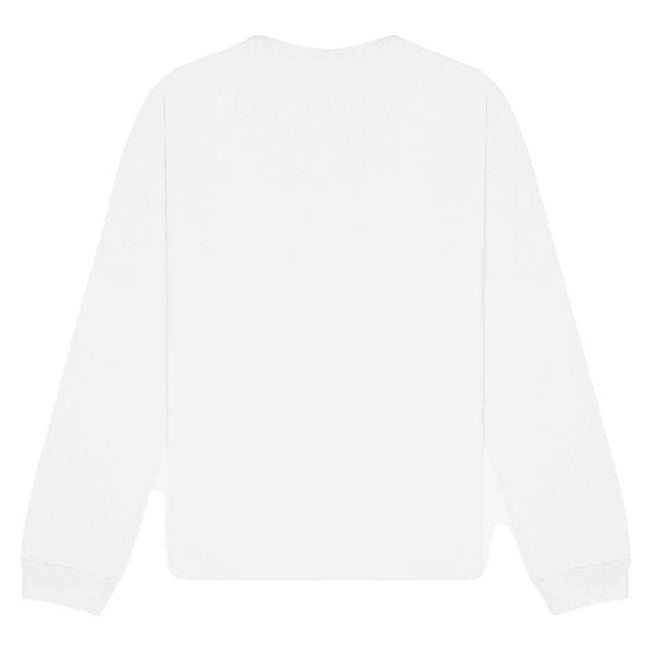 White - Back - Bella + Canvas Unisex Adult Heavyweight Long-Sleeved T-Shirt