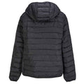 Black - Back - SOLS Womens-Ladies Stream Hooded Padded Jacket