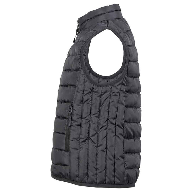 Black - Side - SOLS Childrens-Kids Stream Body Warmer