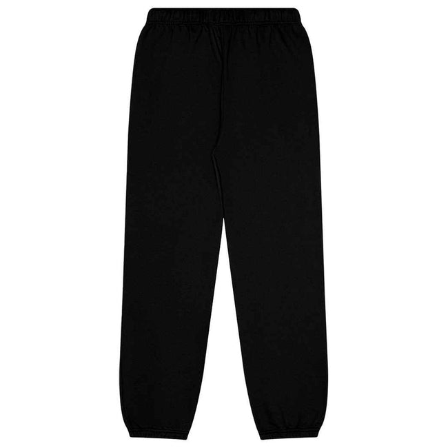 Black - Back - Bella + Canvas Unisex Adult Heavyweight Jogging Bottoms