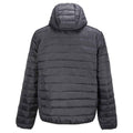 Black - Back - SOLS Mens Stream Hooded Padded Jacket