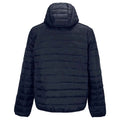 French Navy - Back - SOLS Mens Stream Hooded Padded Jacket