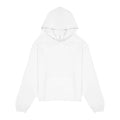 White - Front - Bella + Canvas Womens-Ladies Heavyweight Pullover Hoodie