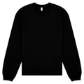 Black - Front - Bella + Canvas Unisex Adult Heavyweight Crew Neck Sweatshirt