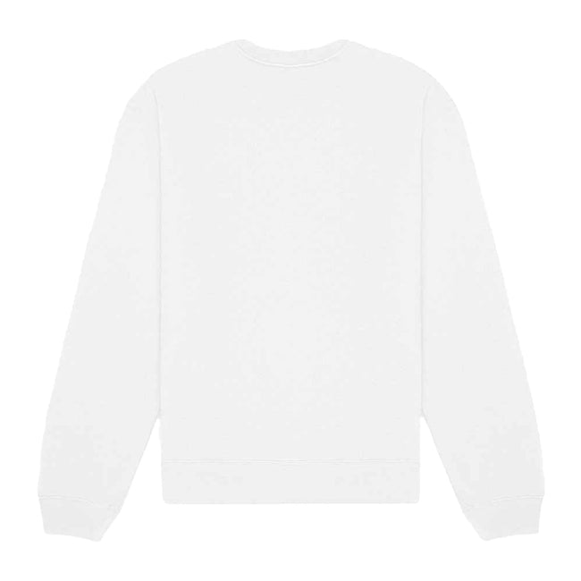 White - Back - Bella + Canvas Unisex Adult Heavyweight Crew Neck Sweatshirt