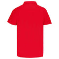 Red - Back - SOLS Unisex Adult Pitcher Recycled Polyester Polo Shirt