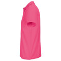 Ribbon Pink - Side - SOLS Unisex Adult Pitcher Recycled Polyester Polo Shirt