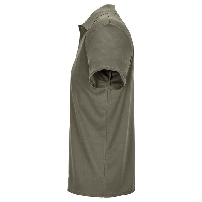 Army - Side - SOLS Unisex Adult Pitcher Recycled Polyester Polo Shirt