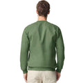 Military Green - Back - Gildan Unisex Adult Softstyle Midweight Quarter Zip Sweatshirt