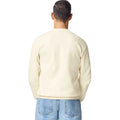 Off White - Back - Gildan Unisex Adult Softstyle Midweight Quarter Zip Sweatshirt