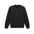Black - Front - Gildan Unisex Adult Softstyle Midweight Quarter Zip Sweatshirt